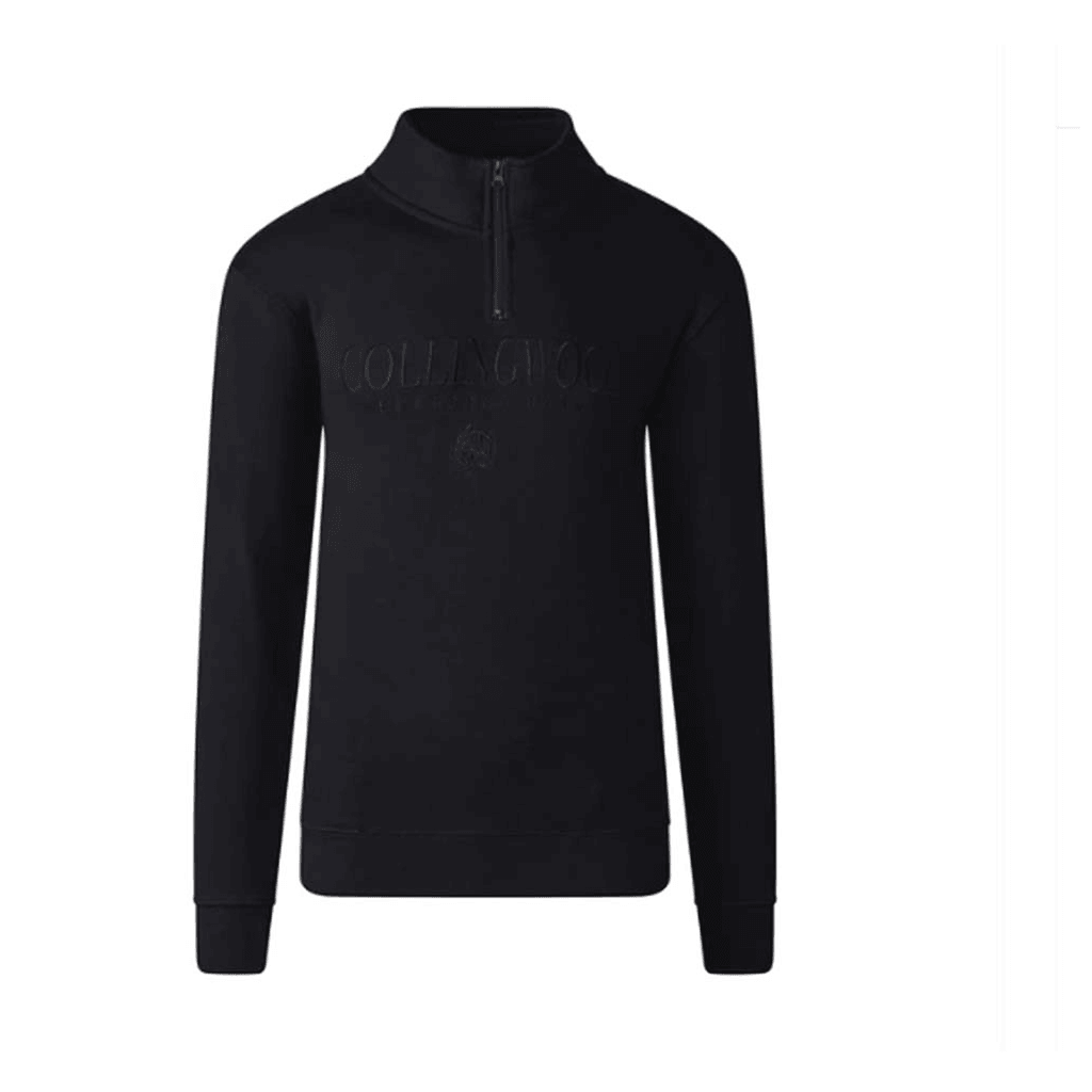 Collingwood Magpies Quarter Zip Pullover - Jerseys Megastore