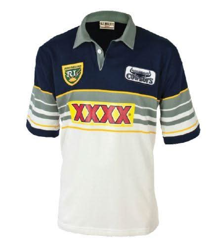 North Queensland Cowboys 1995 Retro Jersey - Jerseys Megastore