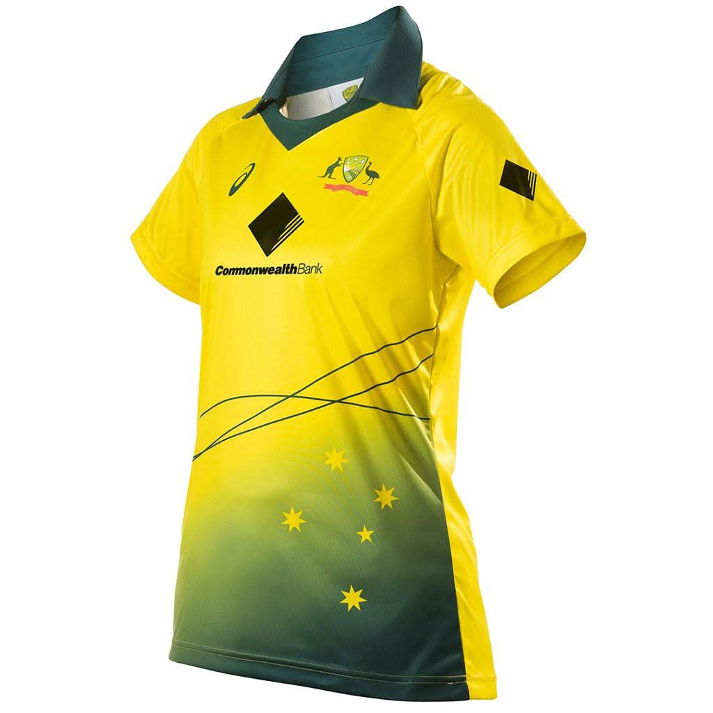 Cricket Australia 2017/18 Womens ODI Shirt - Ladies - Jerseys Megastore