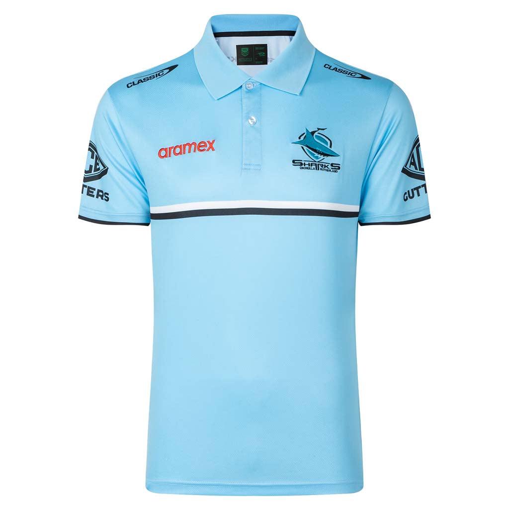 Cronulla Sharks 2023 Players Polo - Jerseys Megastore