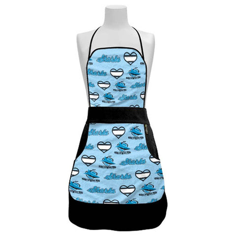Cronulla Sharks Ladies Retro Apron - Jerseys Megastore