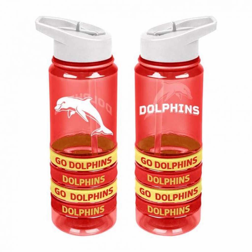 Dolphins Bottle with Bands - Jerseys Megastore