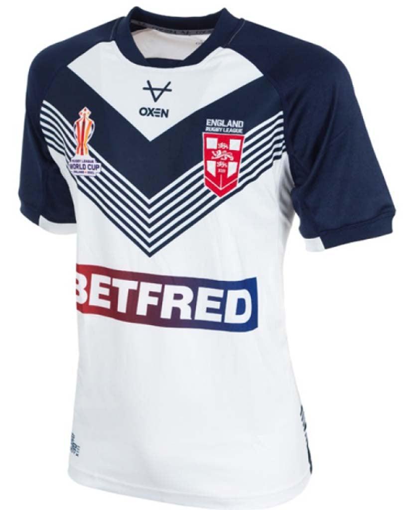 England Rugby League 2022 Home Jersey - Jerseys Megastore