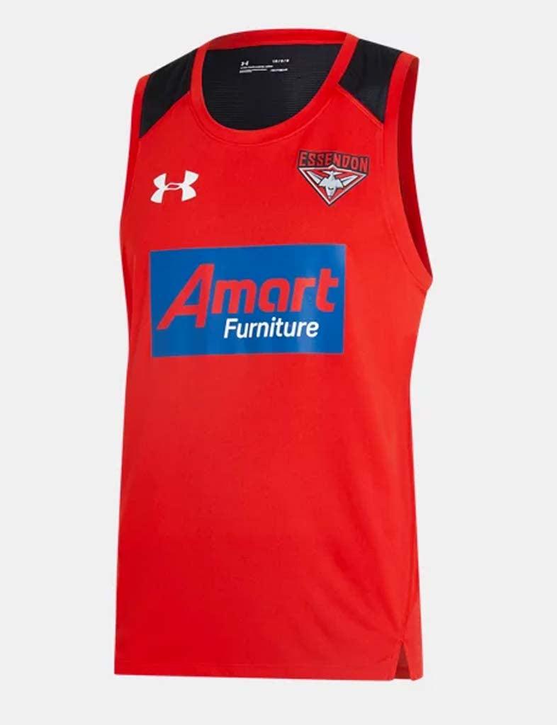 Essendon Bombers 2020 Training Singlet - Jerseys Megastore