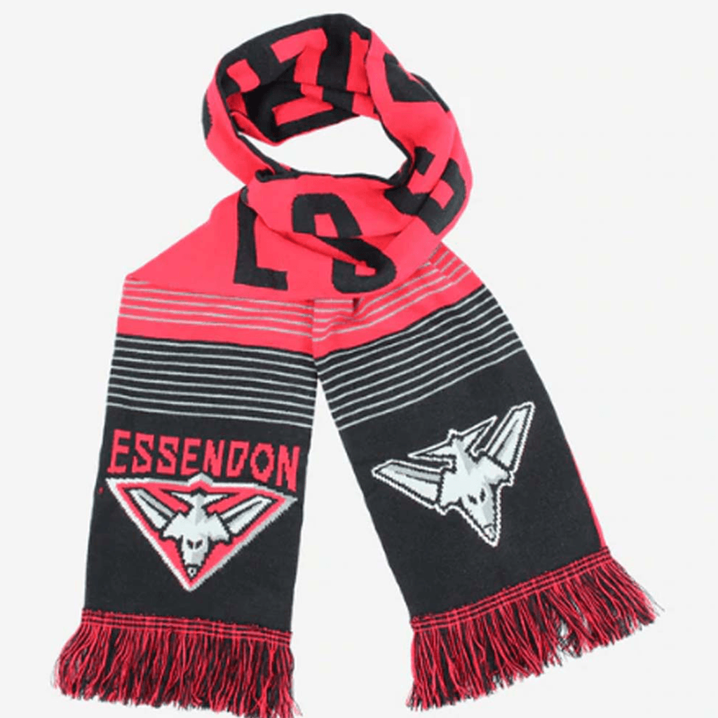 Essendon Bombers Line Break Scarf - Jerseys Megastore