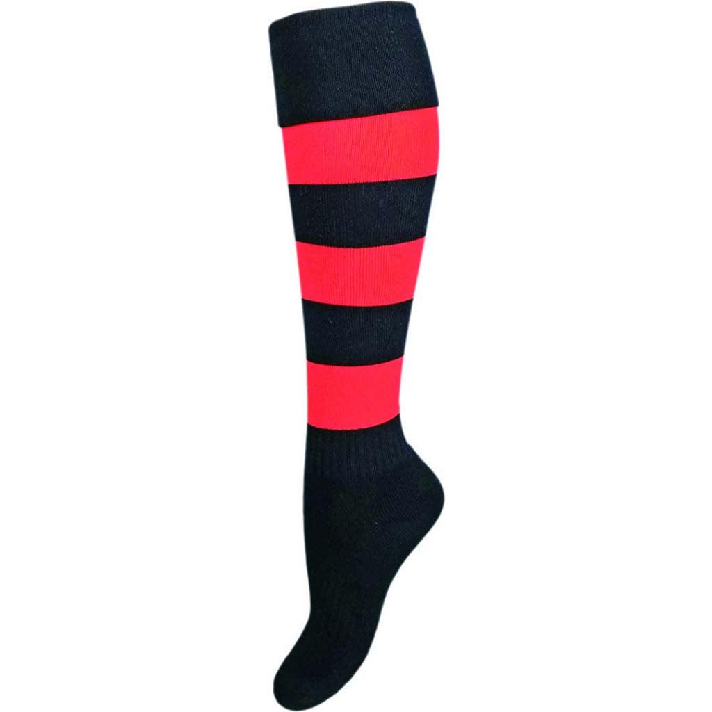 Essendon Bombers Supporter Socks Junior 9-12 - Jerseys Megastore