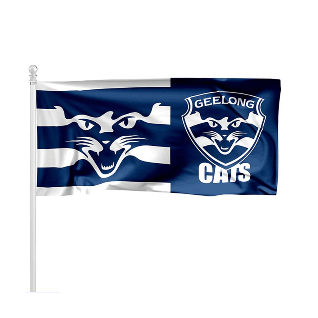 Geelong Cats Pole Flag - Jerseys Megastore