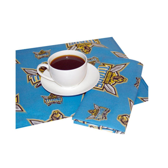 Gold Coast Titans Set of 4 Placemats - Jerseys Megastore
