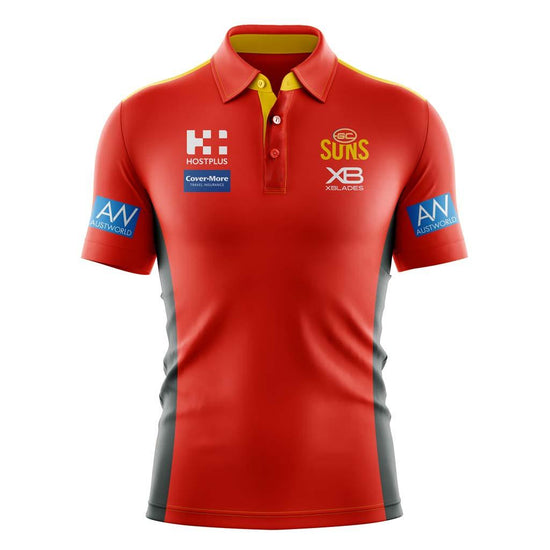 Gold Coast Suns 2019 Media Polo - Jerseys Megastore