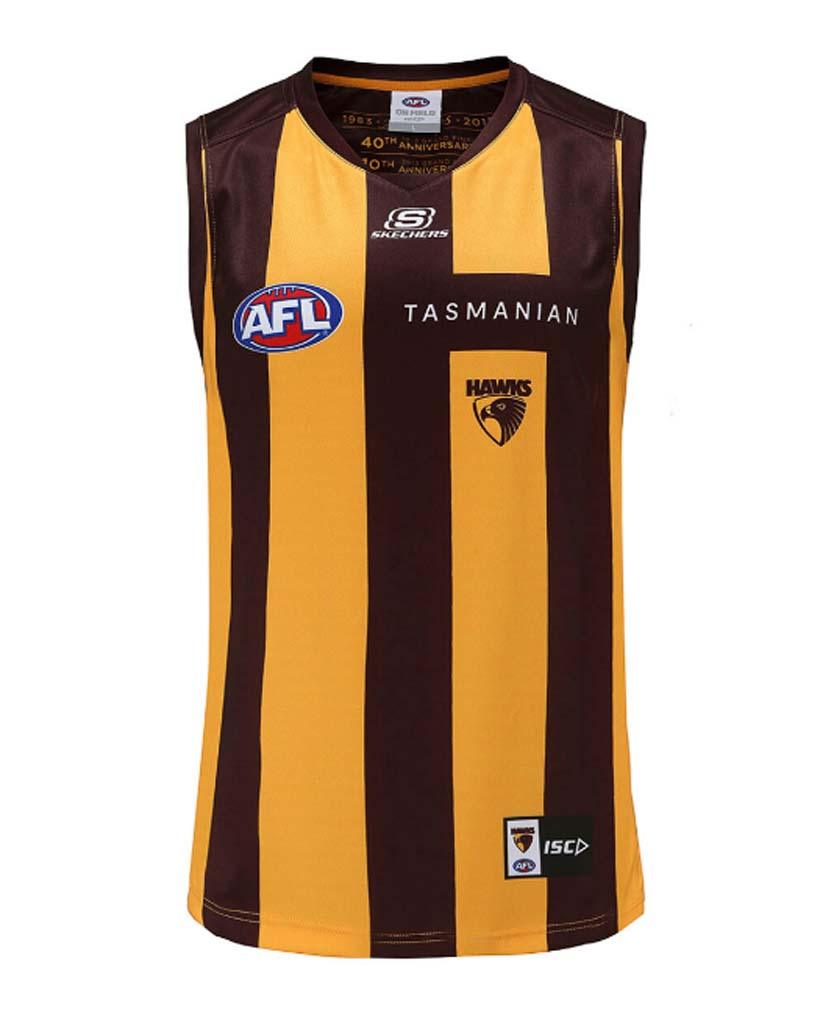 Load image into Gallery viewer, Hawthorn Hawks 2023 Home Guernsey - Jerseys Megastore
