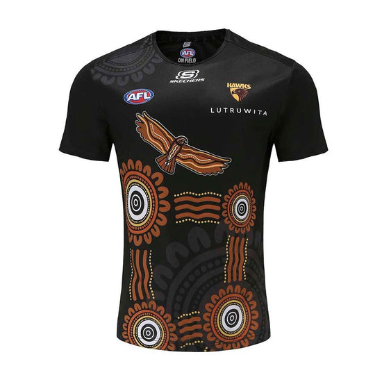 Hawthorn Hawks 2023 Run Out Tee - Jerseys Megastore