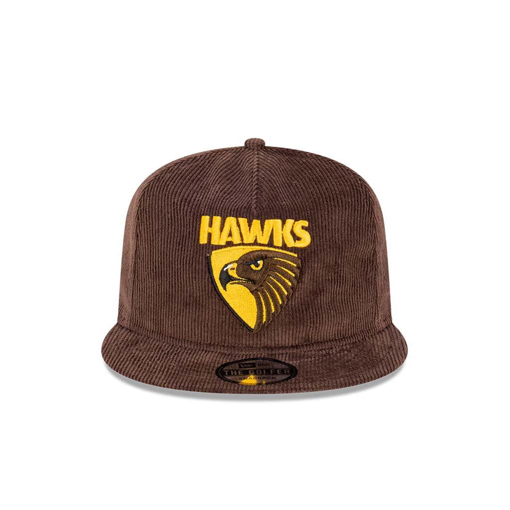 Hawthorn Hawks Brown The Golfer Cap - Jerseys Megastore