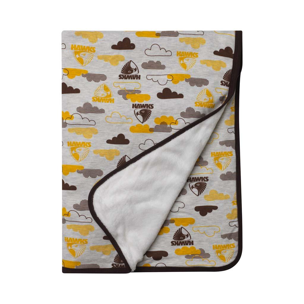 Hawthorn Hawks Baby Blanket - Jerseys Megastore