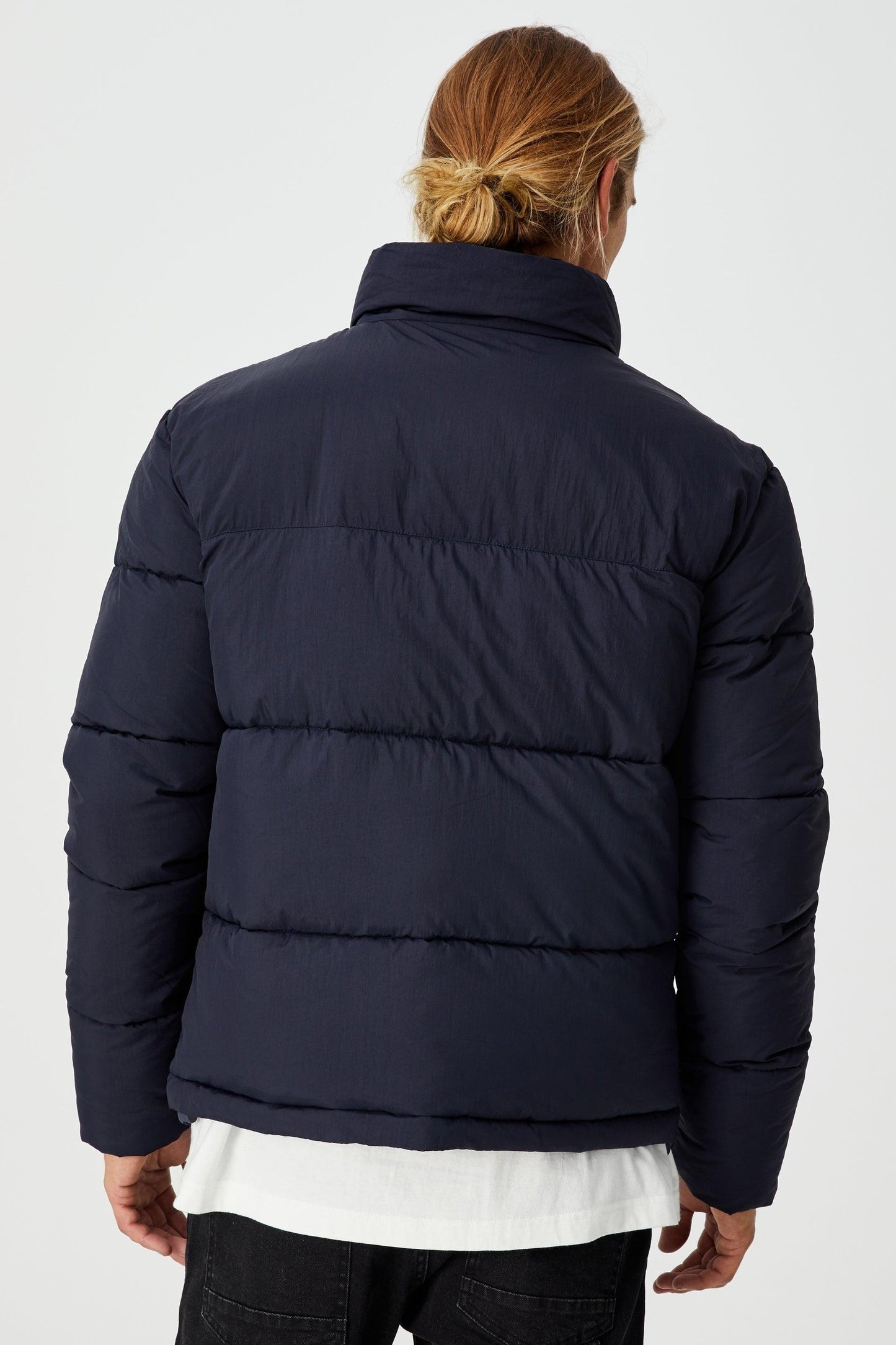 Manly Sea Eagles Mens Team Puffa Jacket - Jerseys Megastore