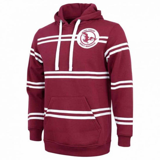 Manly Sea Eagles Retro Hoodie Adult