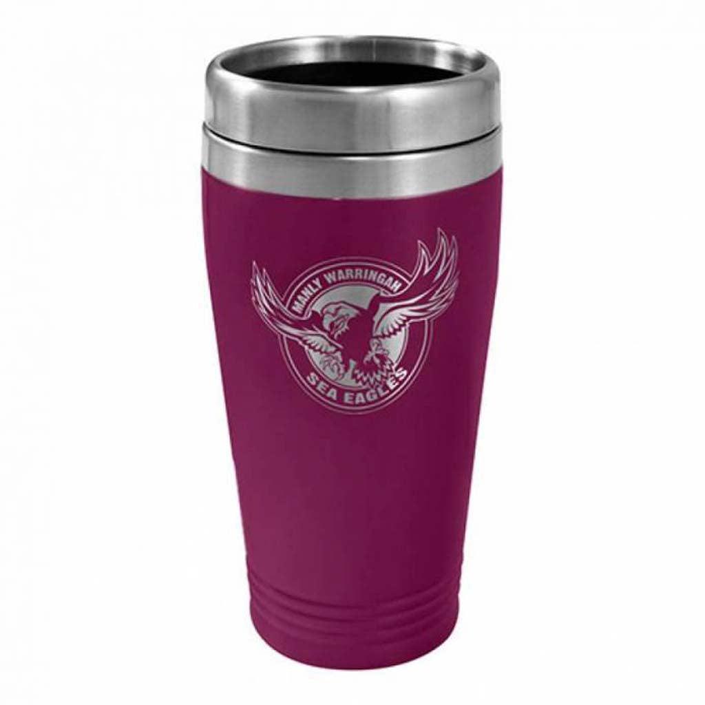 Manly Sea Eagles Stainless Steel Travel Mug - Jerseys Megastore