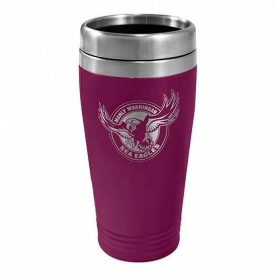 Manly Sea Eagles Stainless Steel Travel Mug - Jerseys Megastore