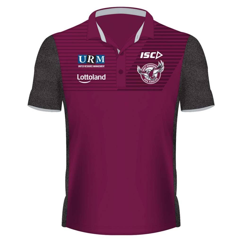 Manly Sea Eagles 2018 Media Polo - Ladies - Jerseys Megastore