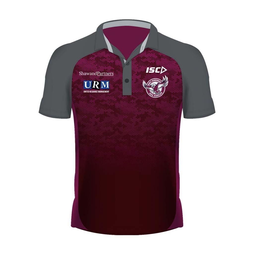 Manly Sea Eagles 2019 Perfromance Polo - Ladies - Jerseys Megastore