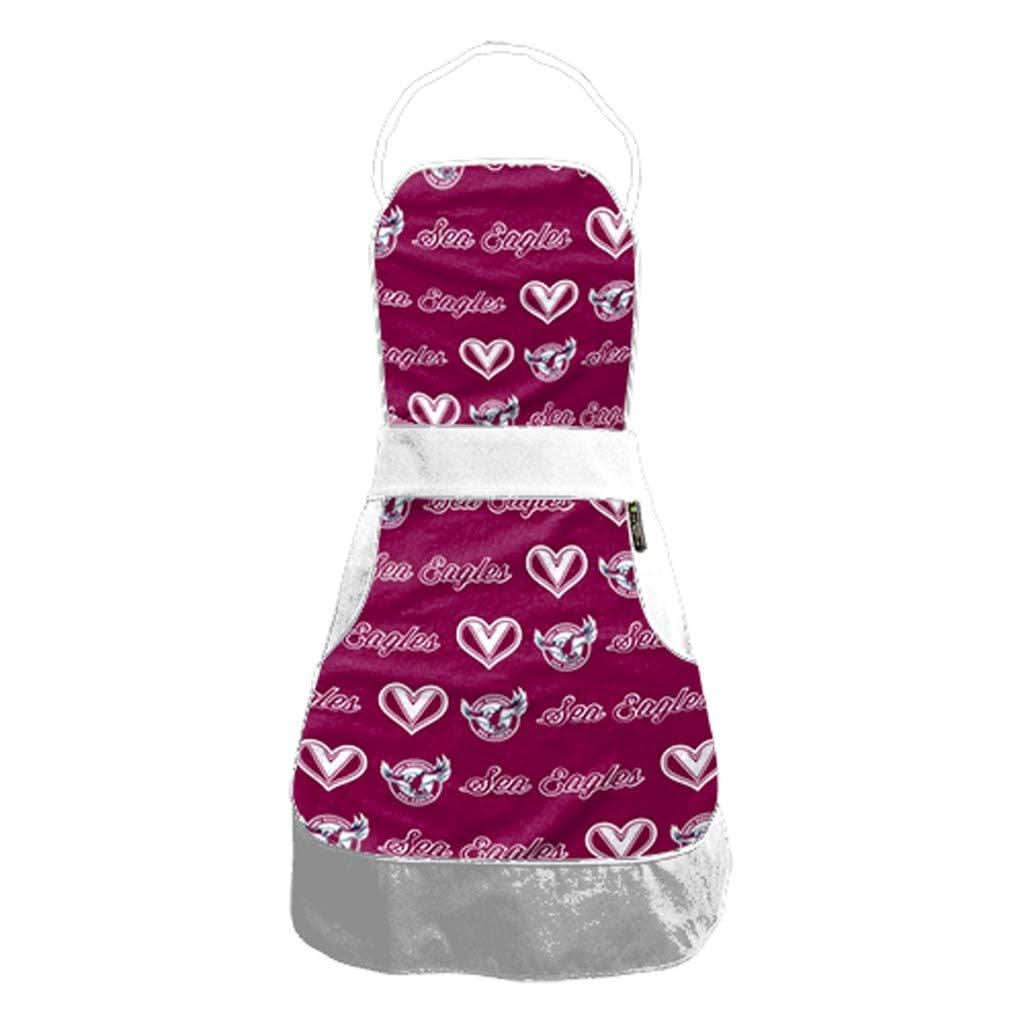 Manly Sea Eagles Ladies Retro Apron - Jerseys Megastore