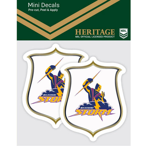 Melbourne Storm Heritage Mini Decals - Jerseys Megastore