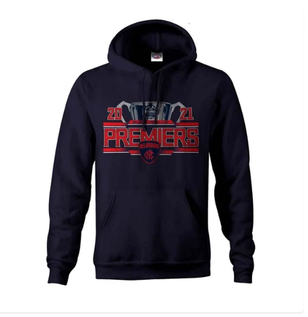 Melbourne Demons 2021 Premiers Hoodie - Jerseys Megastore