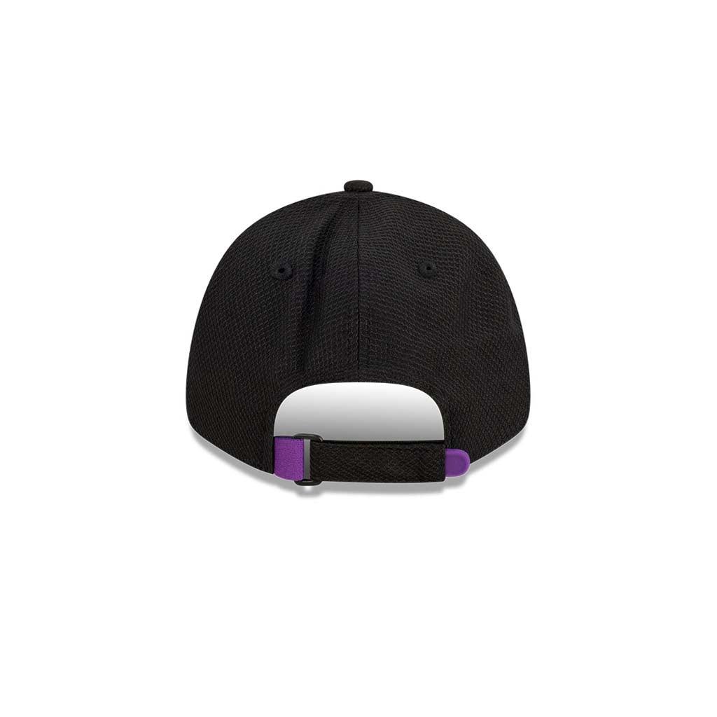 Melbourne Storm Black 9Forty Cloth Strap Cap - Jerseys Megastore