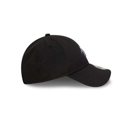 Melbourne Storm Black 9Forty Cloth Strap Cap - Jerseys Megastore