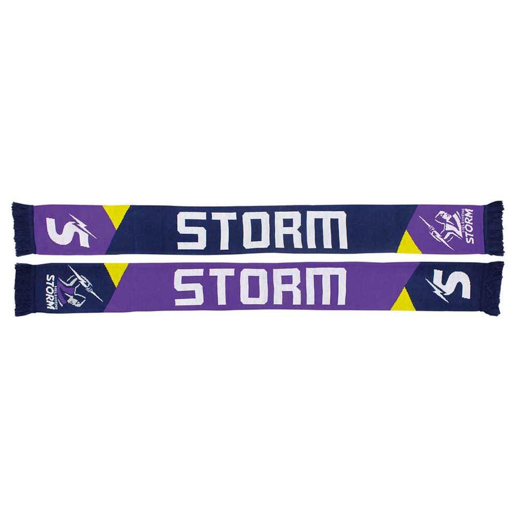 Melbourne Storm Geo Panel Scarf - Jerseys Megastore