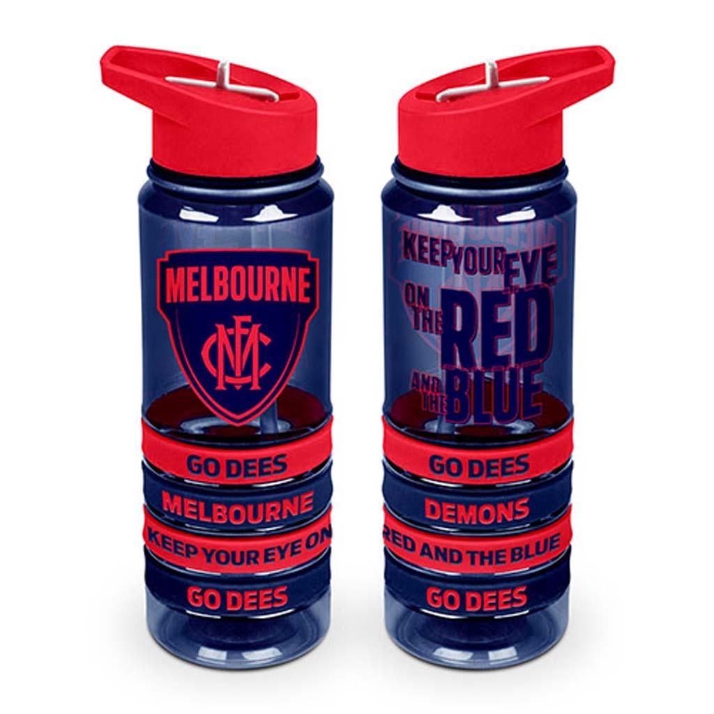 Melbourne Demons Tritan Bottle and Bands - Jerseys Megastore