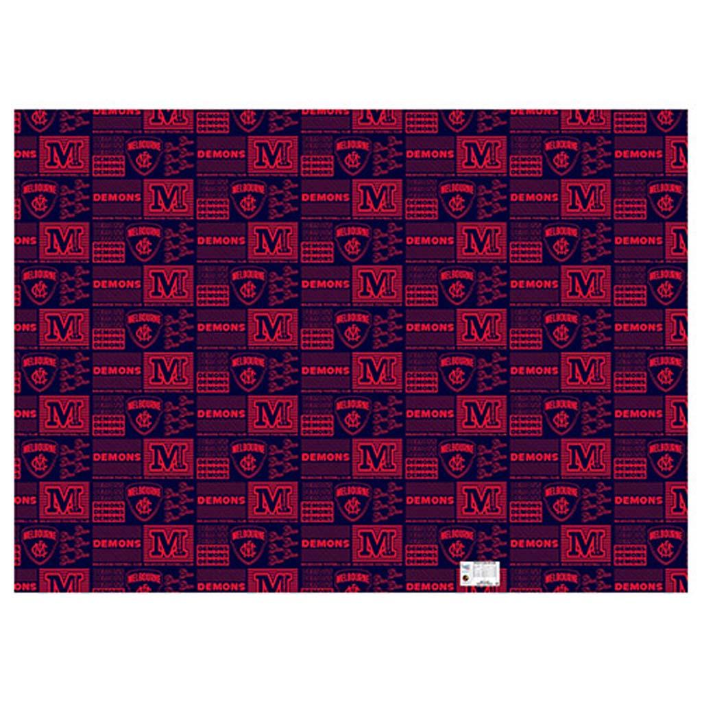 Load image into Gallery viewer, Melbourne Demons Wrapping Paper - Jerseys Megastore
