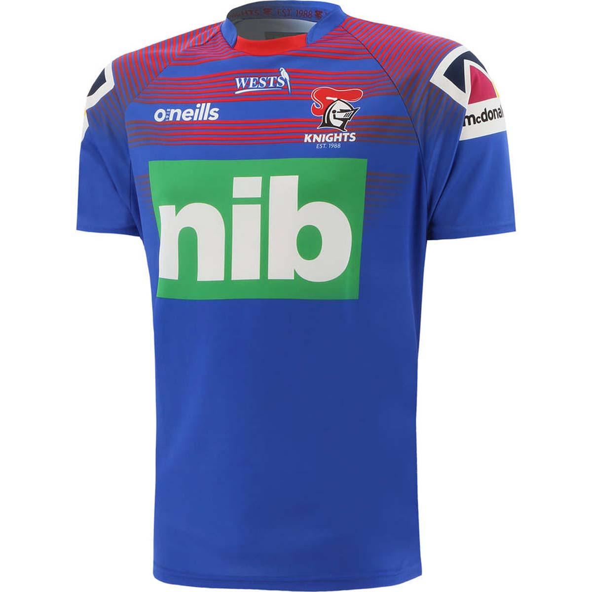 Newcastle Knights 2021 Training Tee - Jerseys Megastore