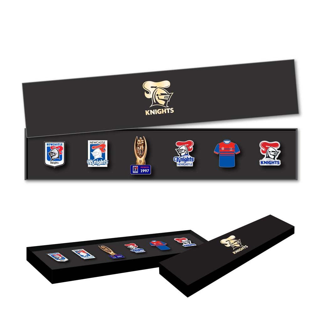 Newcastle Knights Logo Pin Set - Jerseys Megastore