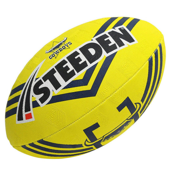 North Queensland Cowboys 11 inch Steeden Football - Jerseys Megastore