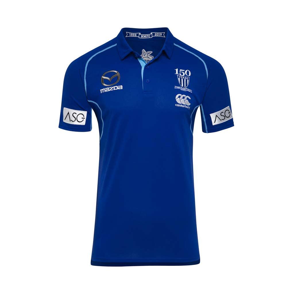 North Melbourne Kangaroos 2019 Media Polo - Jerseys Megastore