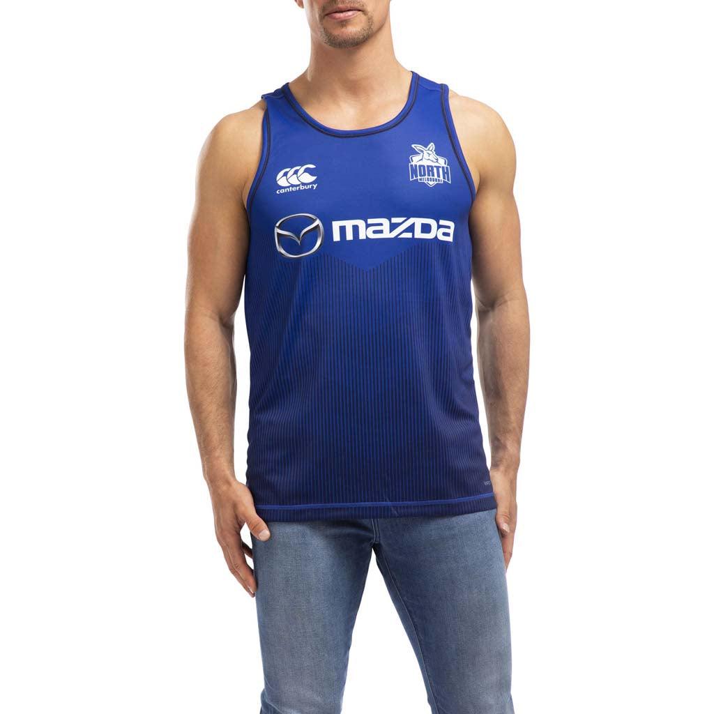 North Melbourne Kangaroos 2020 Training Singlet - Jerseys Megastore