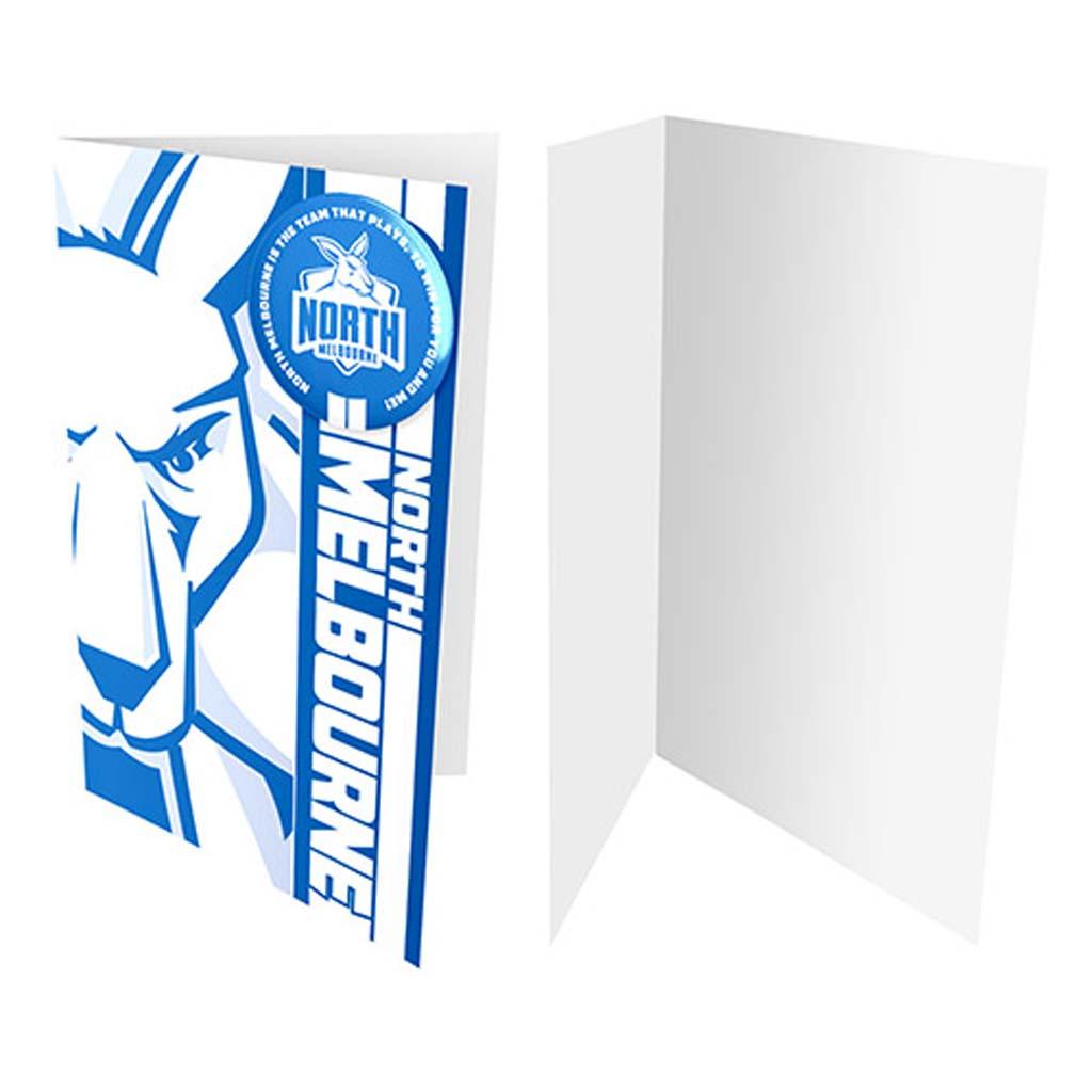 North Melbourne Kangaroos Badge Card - Jerseys Megastore