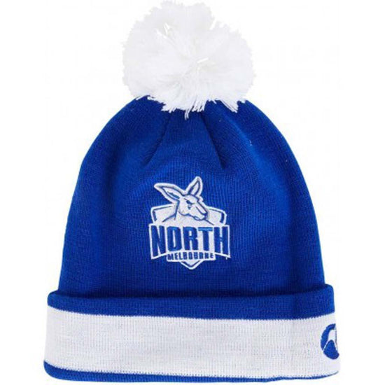 North Melbourne Kangaroos Pom Pom Beanie - Jerseys Megastore