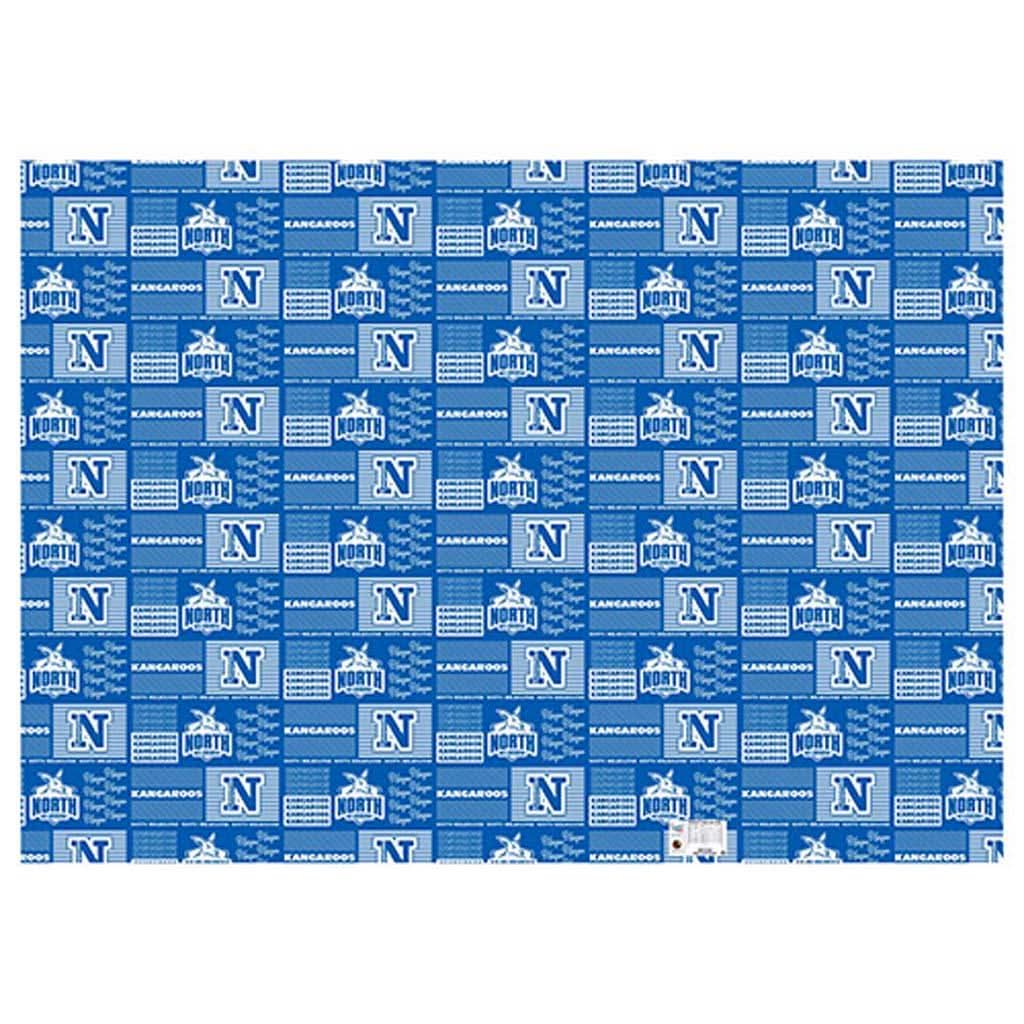 North Melbourne Kangaroos Wrapping Paper - Jerseys Megastore