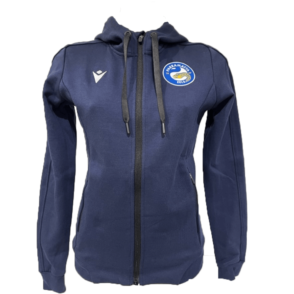 Parramatta Eels 2020 Full Zip Hoodie - Ladies - Jerseys Megastore