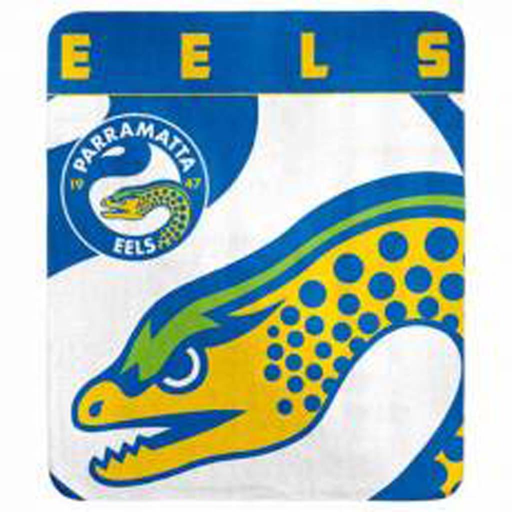 Parramatta Eels Polar Fleece Blanket - Jerseys Megastore