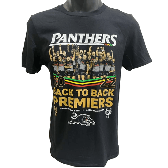 Penrith Panthers 2022 Premiers Photo Tee - Jerseys Megastore