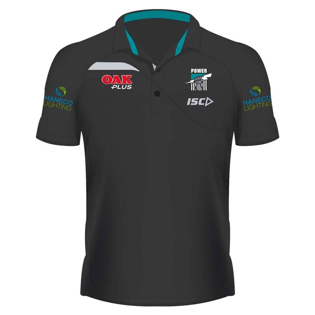 Port Adelaide Power 2019 Media Polo - Jerseys Megastore