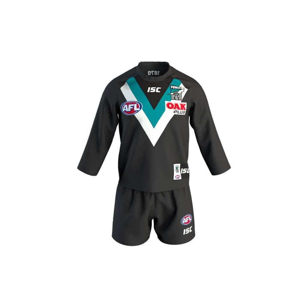 Port Adelaide Power 2019 Toddler Home Guernsey Set - Jerseys Megastore