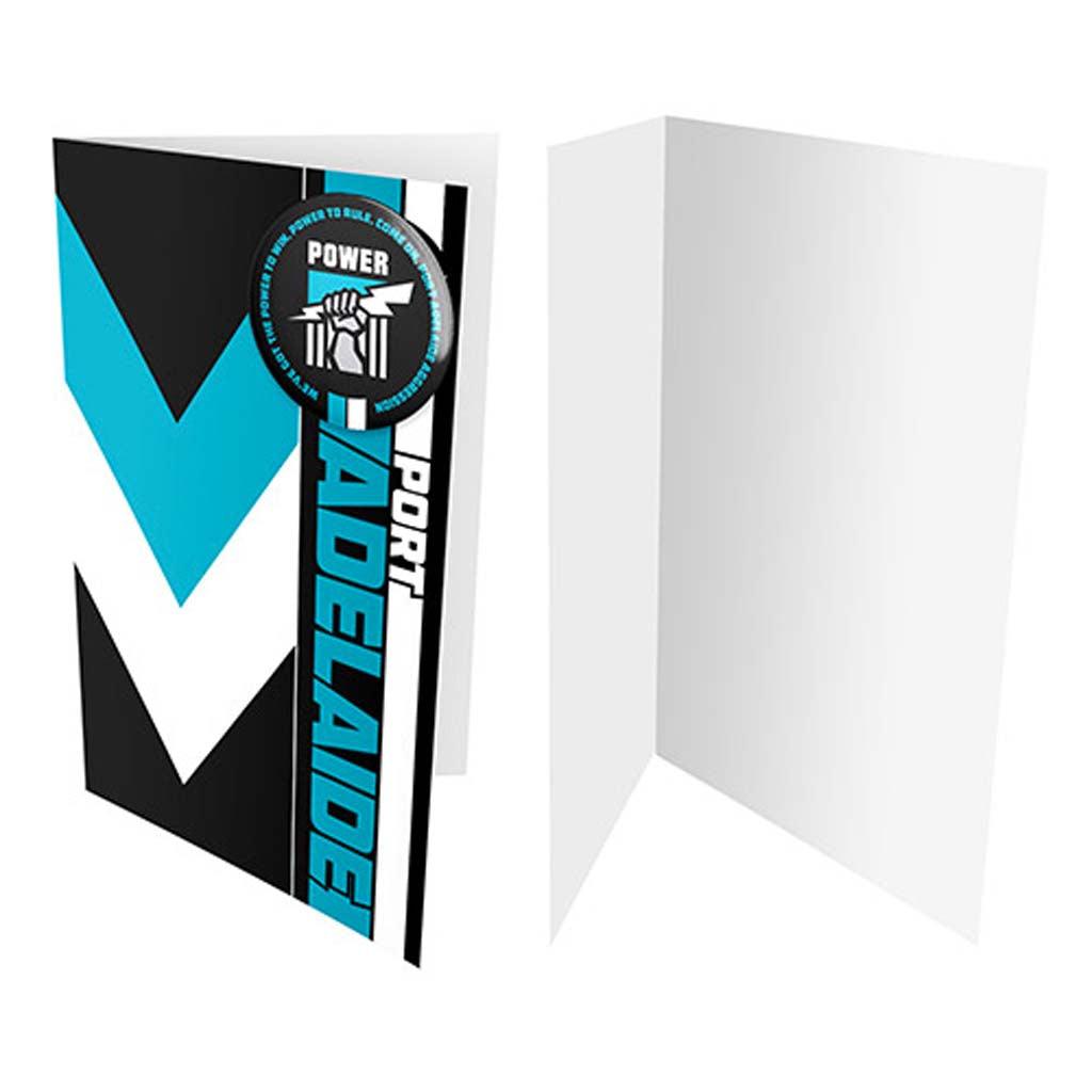 Port Adelaide Power Badge Card - Jerseys Megastore
