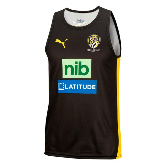Richmond Tigers 2022 Training Singlet - Jerseys Megastore