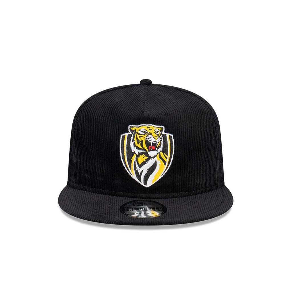 Richmond Tigers Black The Golfer Cap - Jerseys Megastore