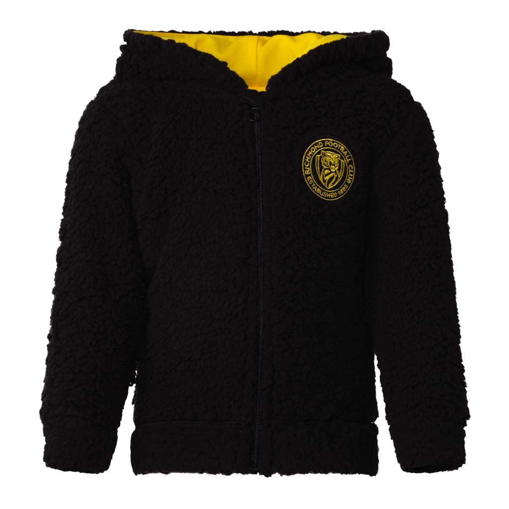 Richmond Tigers Toddler Sherpa Hoodie - Jerseys Megastore