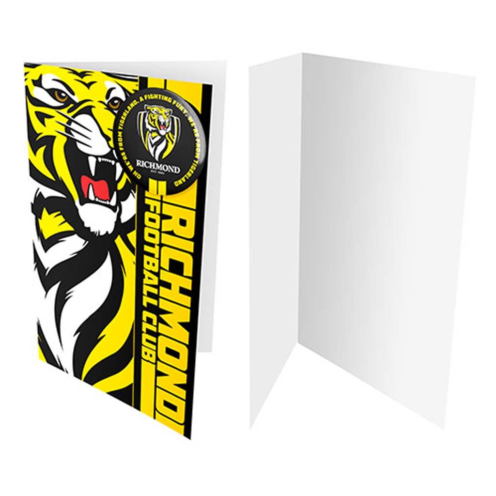 Richmond Tigers Badge Card - Jerseys Megastore