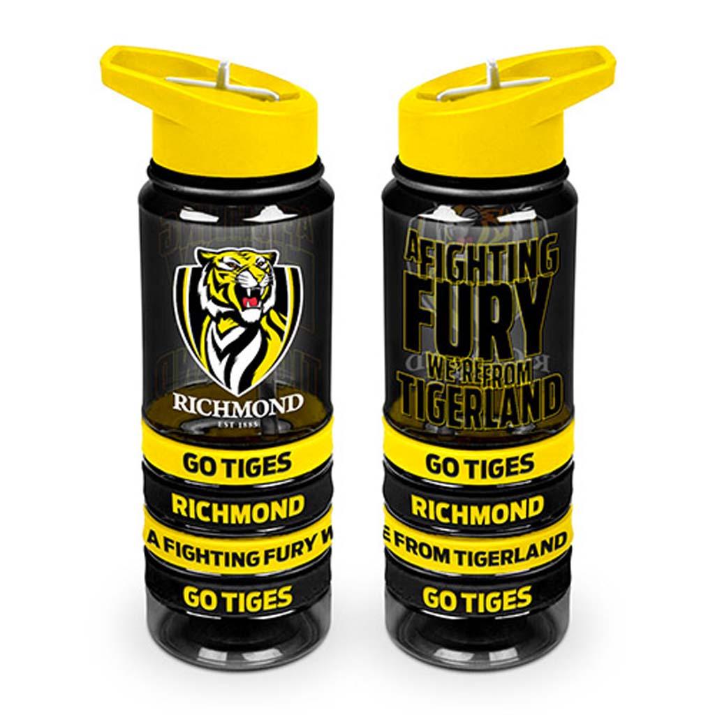 Richmond Tigers Tritan Bottle and Bands - Jerseys Megastore